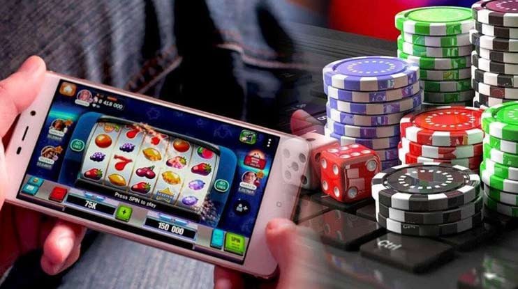 Antarmuka aplikasi mobile doyok168 dengan pilihan permainan slot dan kasino langsung